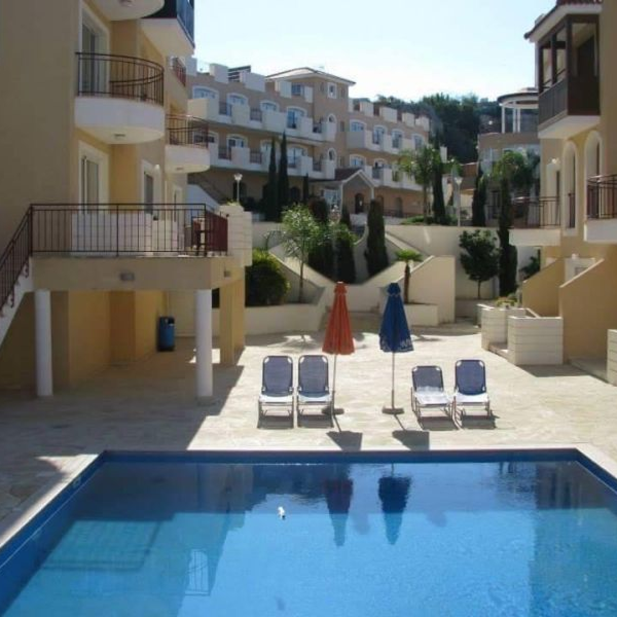 Penthouse with large terrace in Pafilia Garden in Paphos